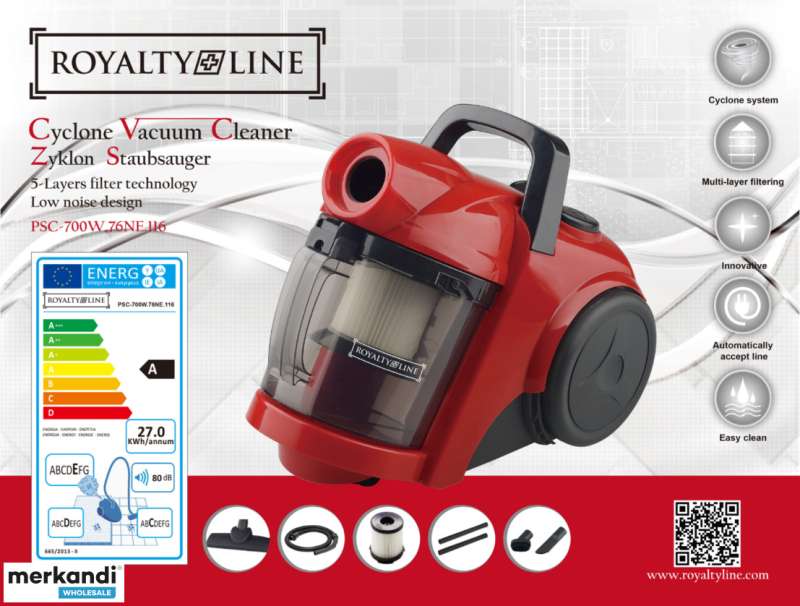 aspirapolvere Ciclonico Eco-Efficient Royalty Line