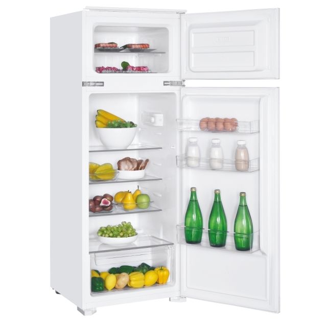 Candy CFBD2450 – Frigorifero da incasso doppia porta compatto