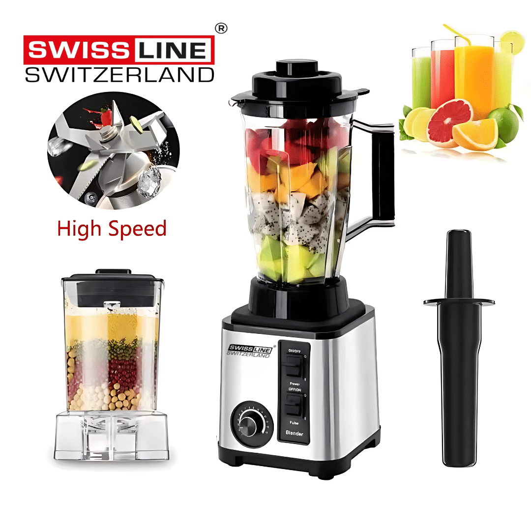 Frullatore Swiss Line 2,5L in acciaio inossidabile